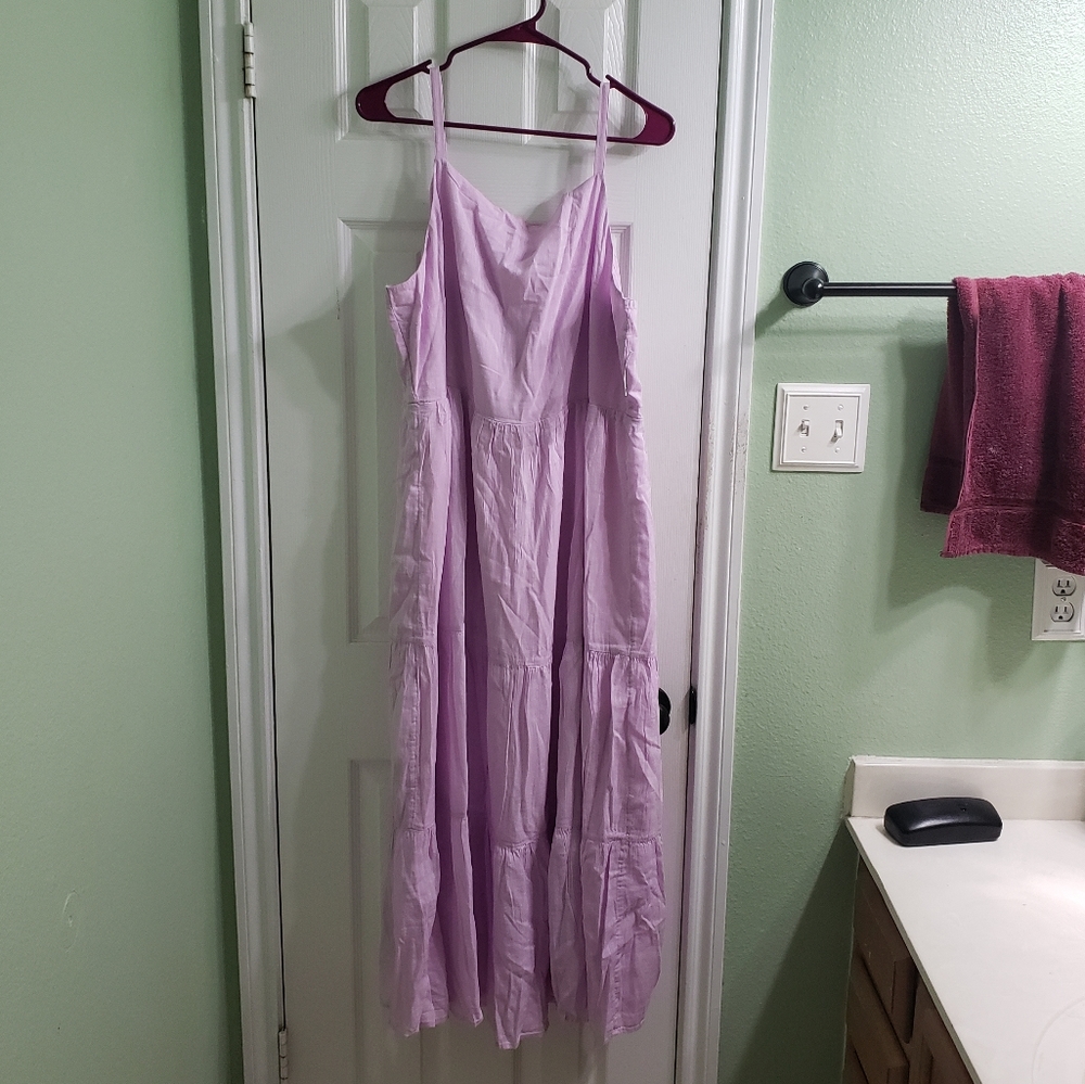 Lavender Old Navy spring dress